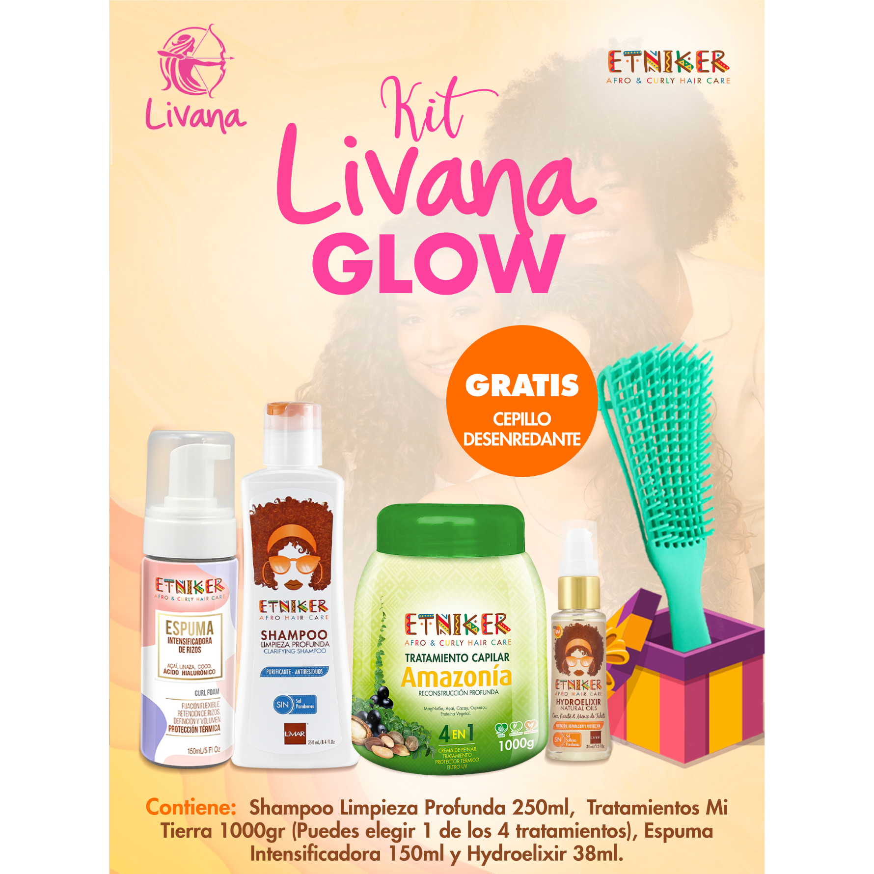 Kit Livana Glow Amazonaía